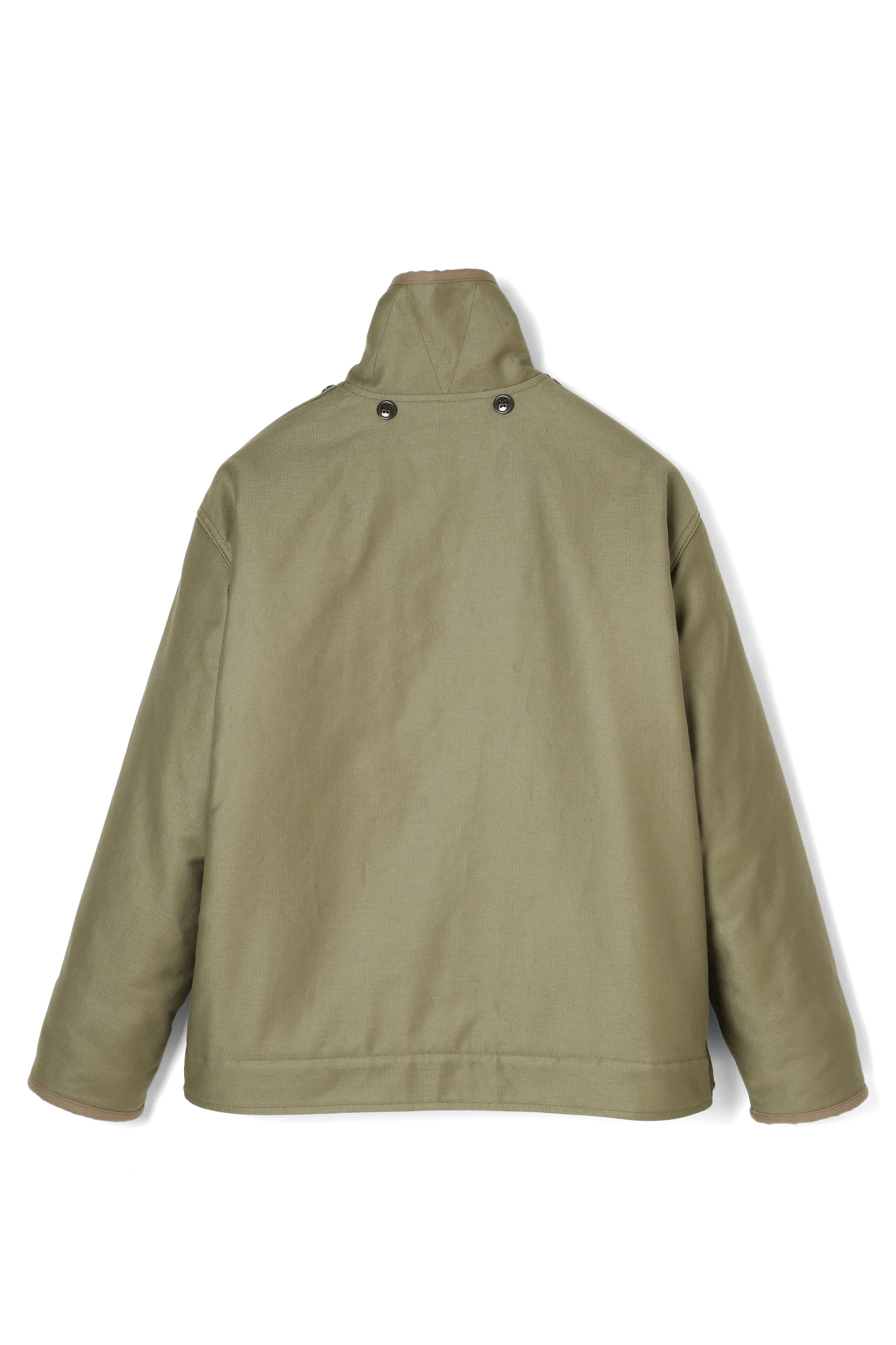 Navigateur French Deck Jacket in Olive Jungle Cloth