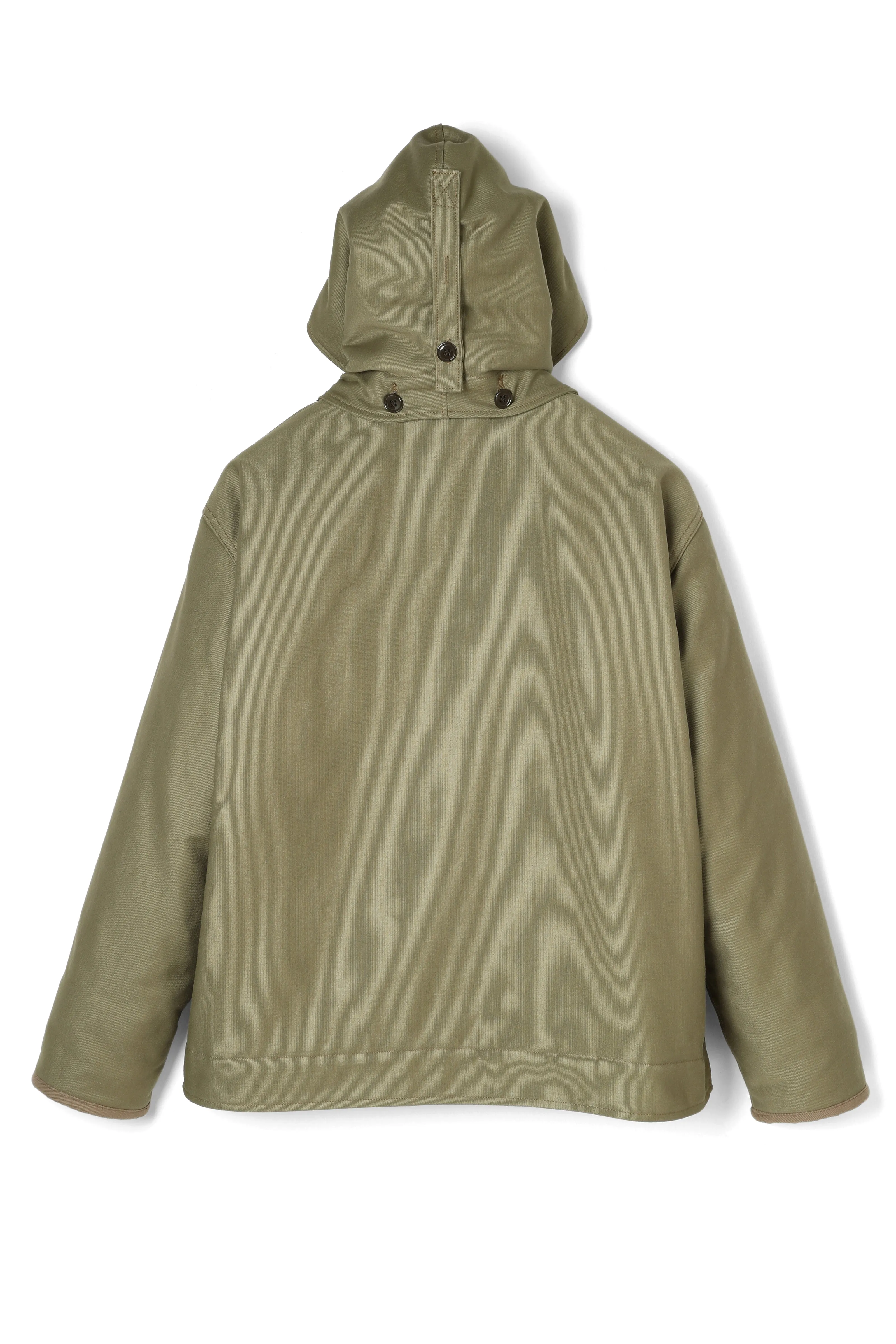 Navigateur French Deck Jacket in Olive Jungle Cloth