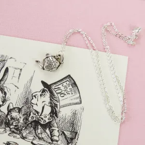 Necklace - Teapot - Alice in Wonderland