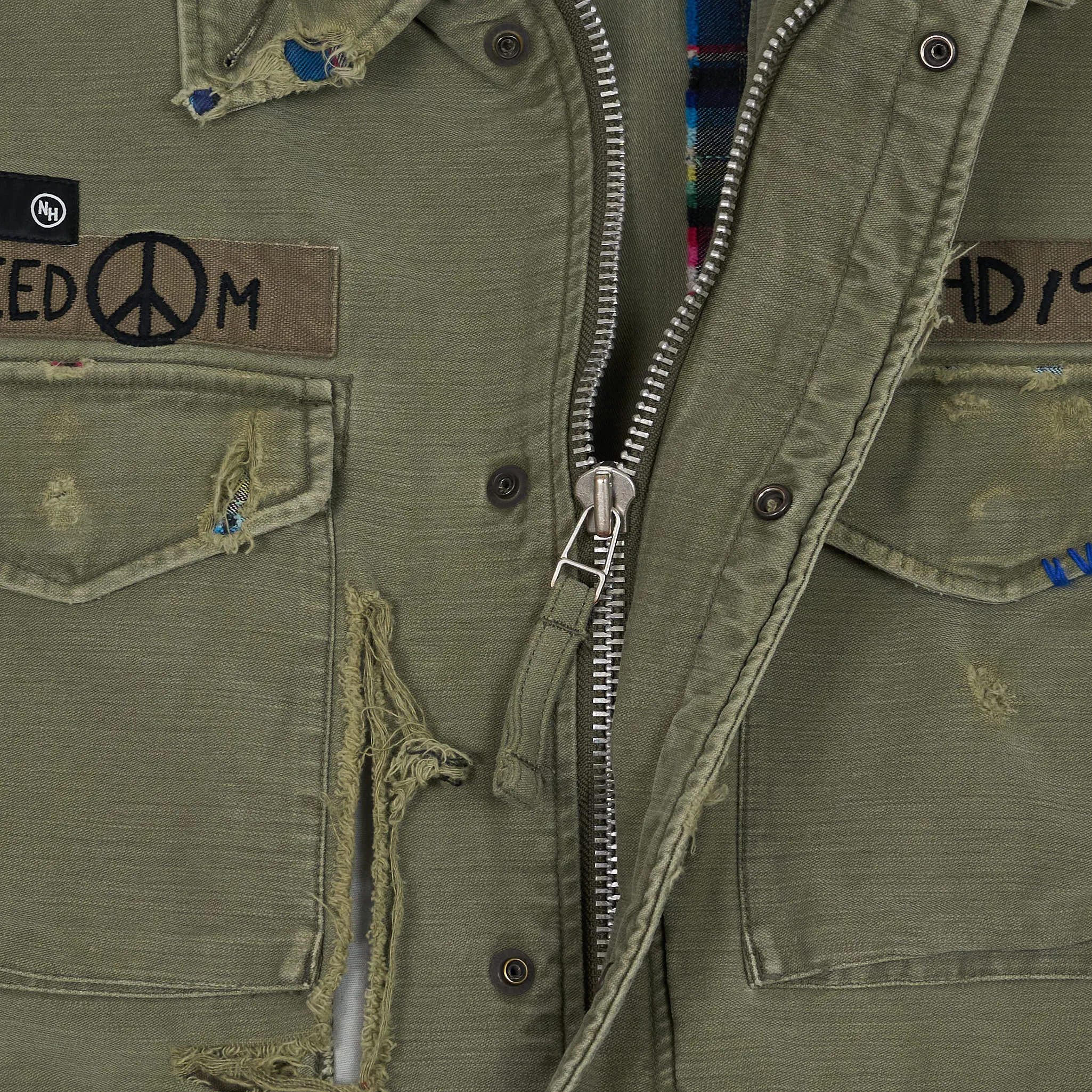 Neighborhood Time-Worn Savage M-51 Jacket