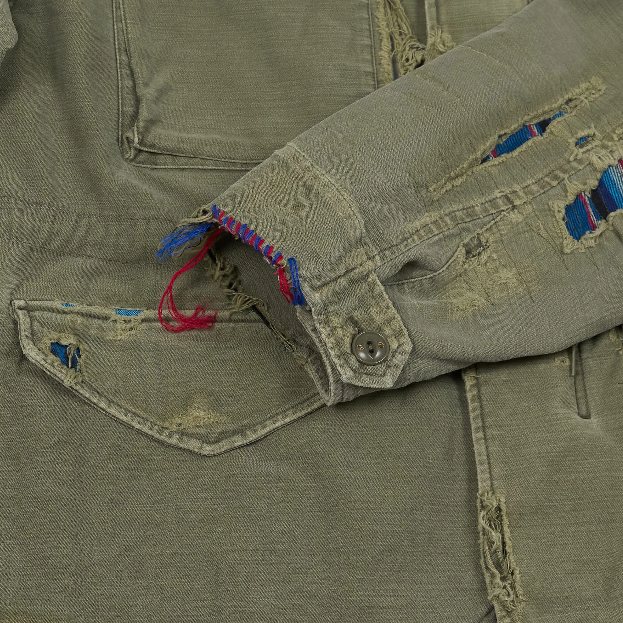 Neighborhood Time-Worn Savage M-51 Jacket