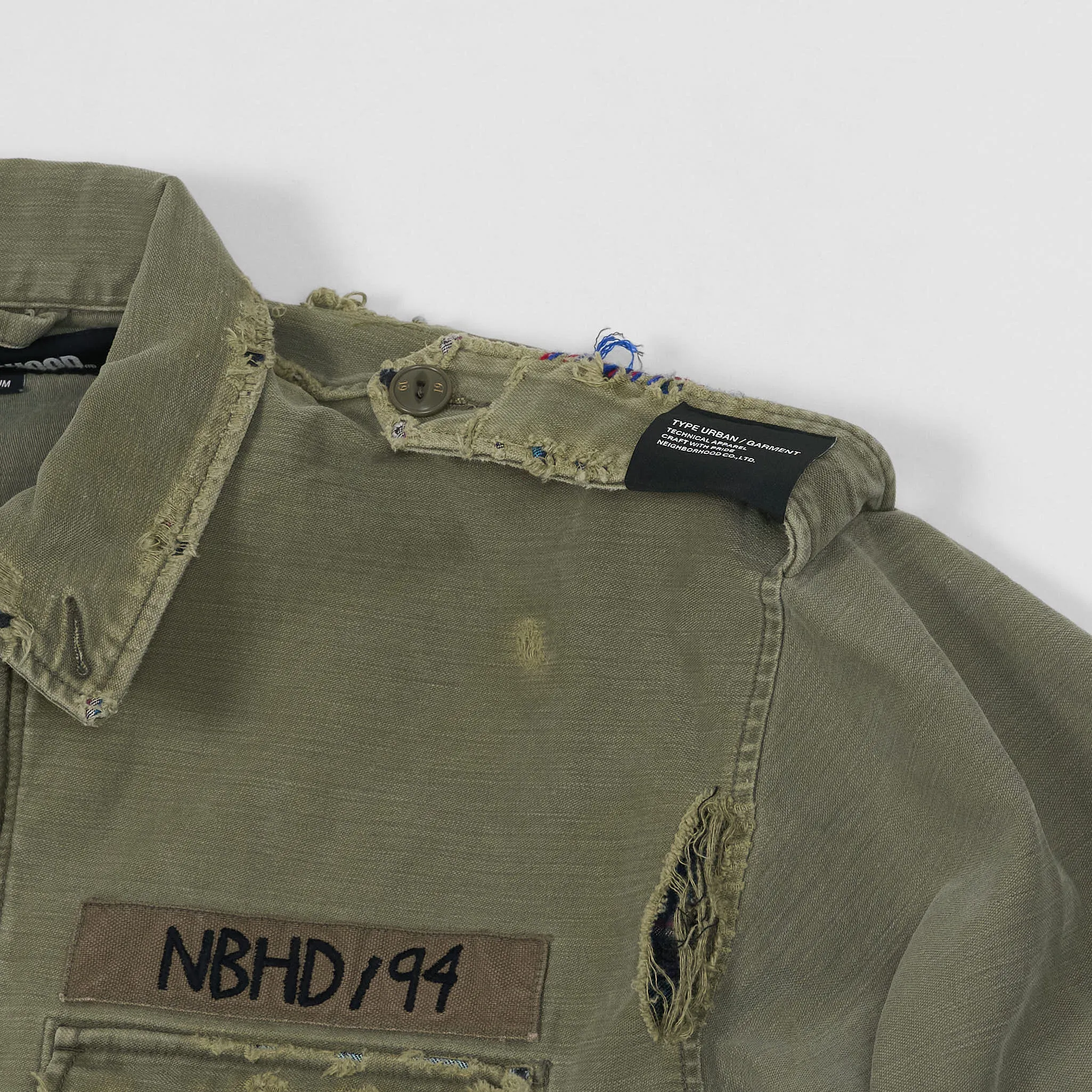 Neighborhood Time-Worn Savage M-51 Jacket