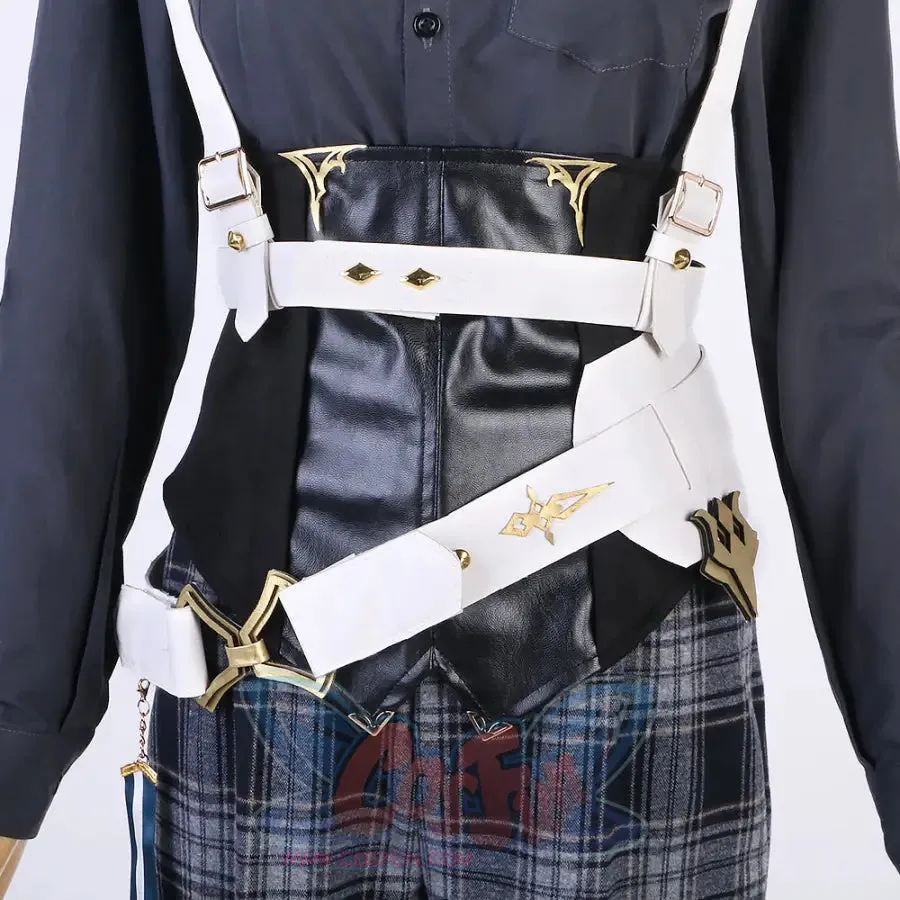 NIJISANJI Virtual YouTuber XSOLEIL Hex Haywire Cosplay Costume C07411