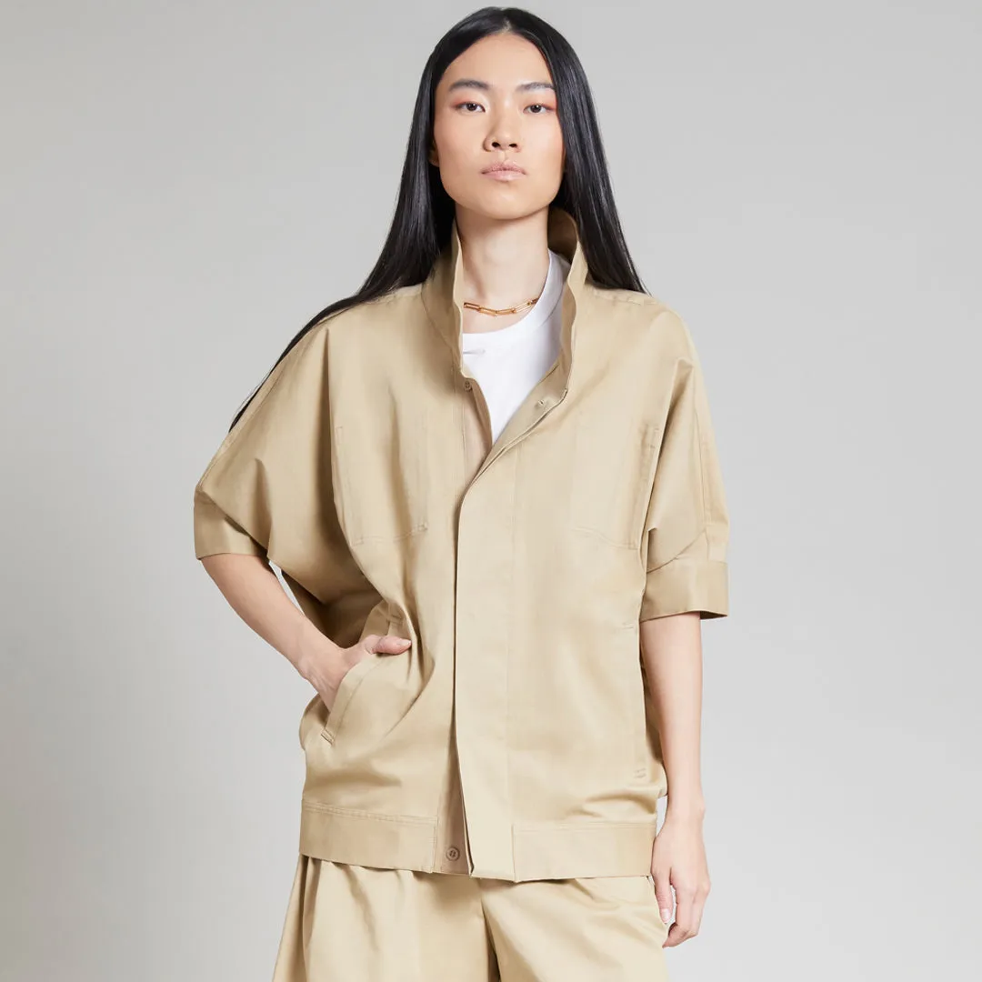 NOEL DOLMAN SLEEVE TOP KHAKI