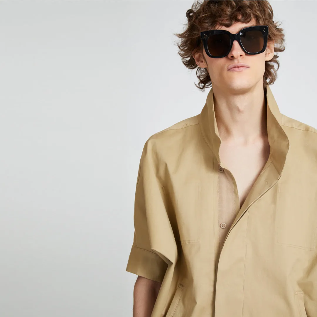 NOEL DOLMAN SLEEVE TOP KHAKI