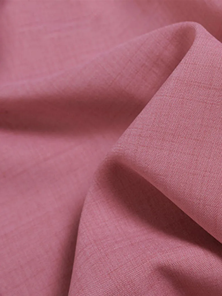 Nude Pink Turndown Collar Half Sleeve 1940S Vintage Dress With Pockets