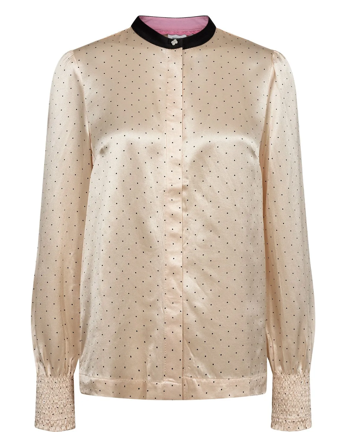 NUIZZY SHIRT CONTRAST COLLAR  - Sun Kiss