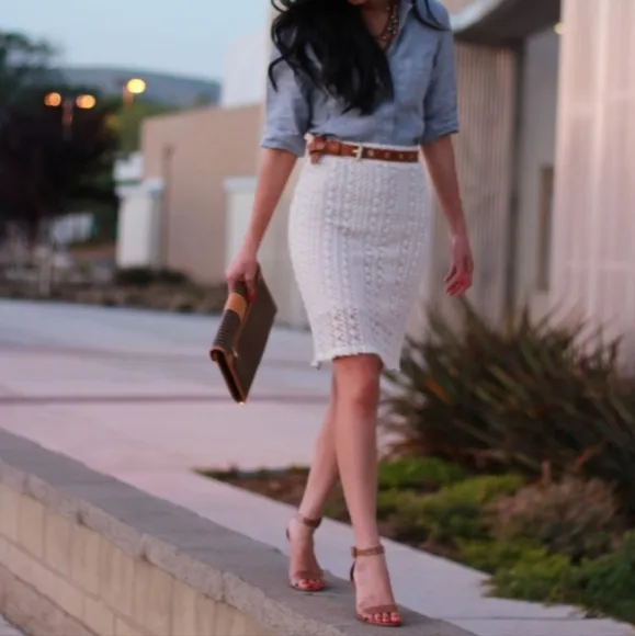 NWT Free People Boho Skirt Free People Crochet Lace Midi Vintage Hippie Skirt