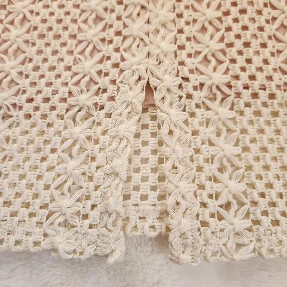 NWT Free People Boho Skirt Free People Crochet Lace Midi Vintage Hippie Skirt