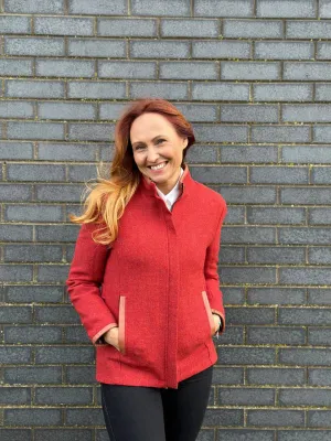 O’Malley Orange Tweed Jacket & Blazer