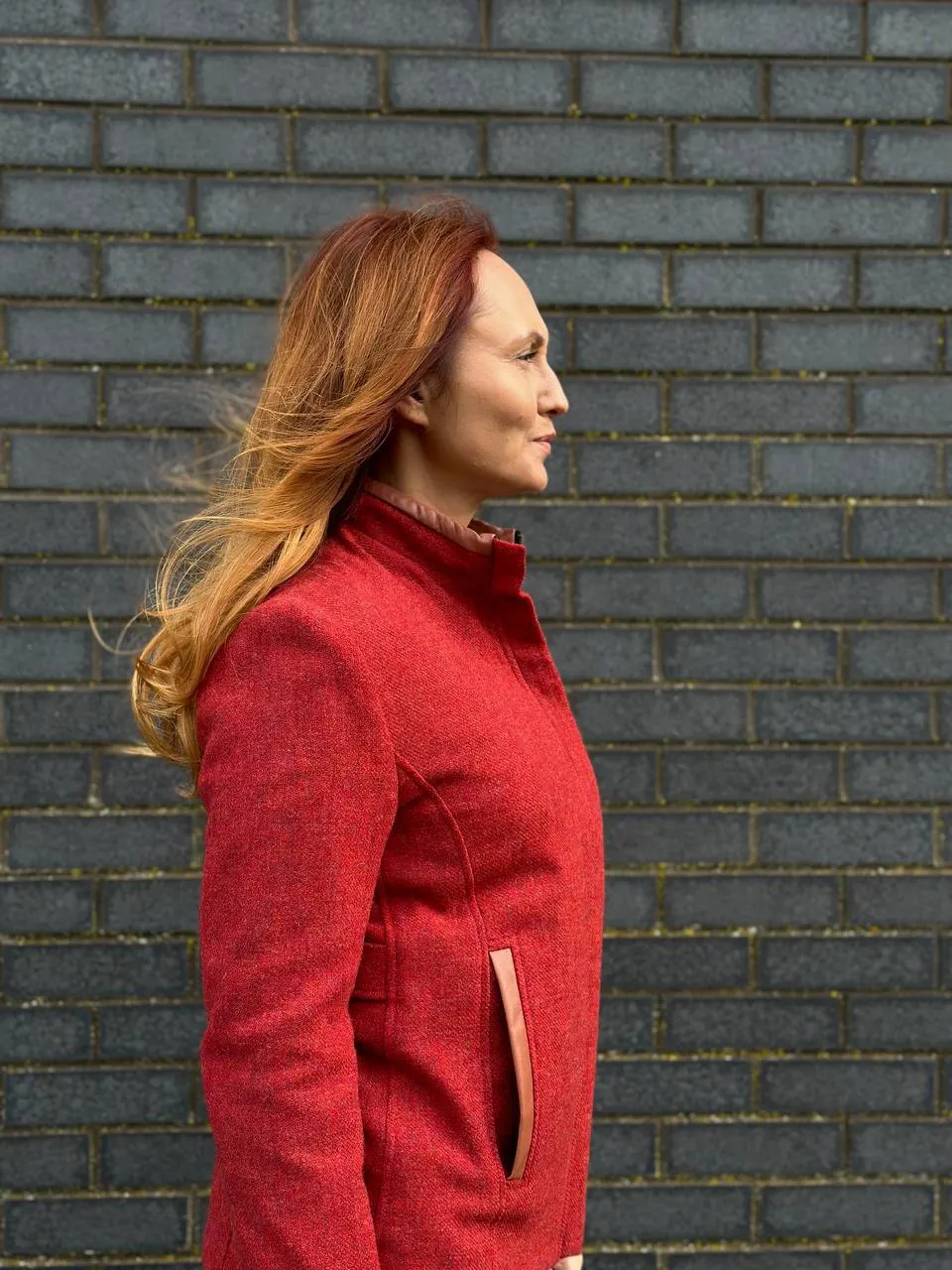 O’Malley Orange Tweed Jacket & Blazer