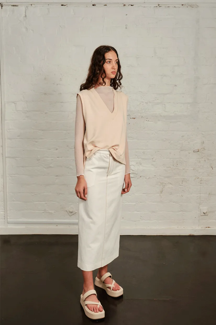 Oosterom Daphne Skirt - Ivory