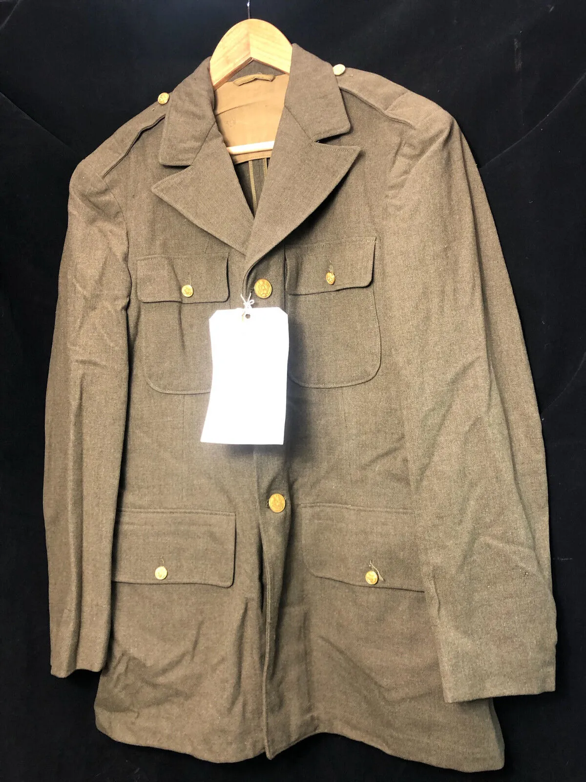 Original WW2 US Army Class A Dress Jacket - Private Ryan Prop - 39" Long