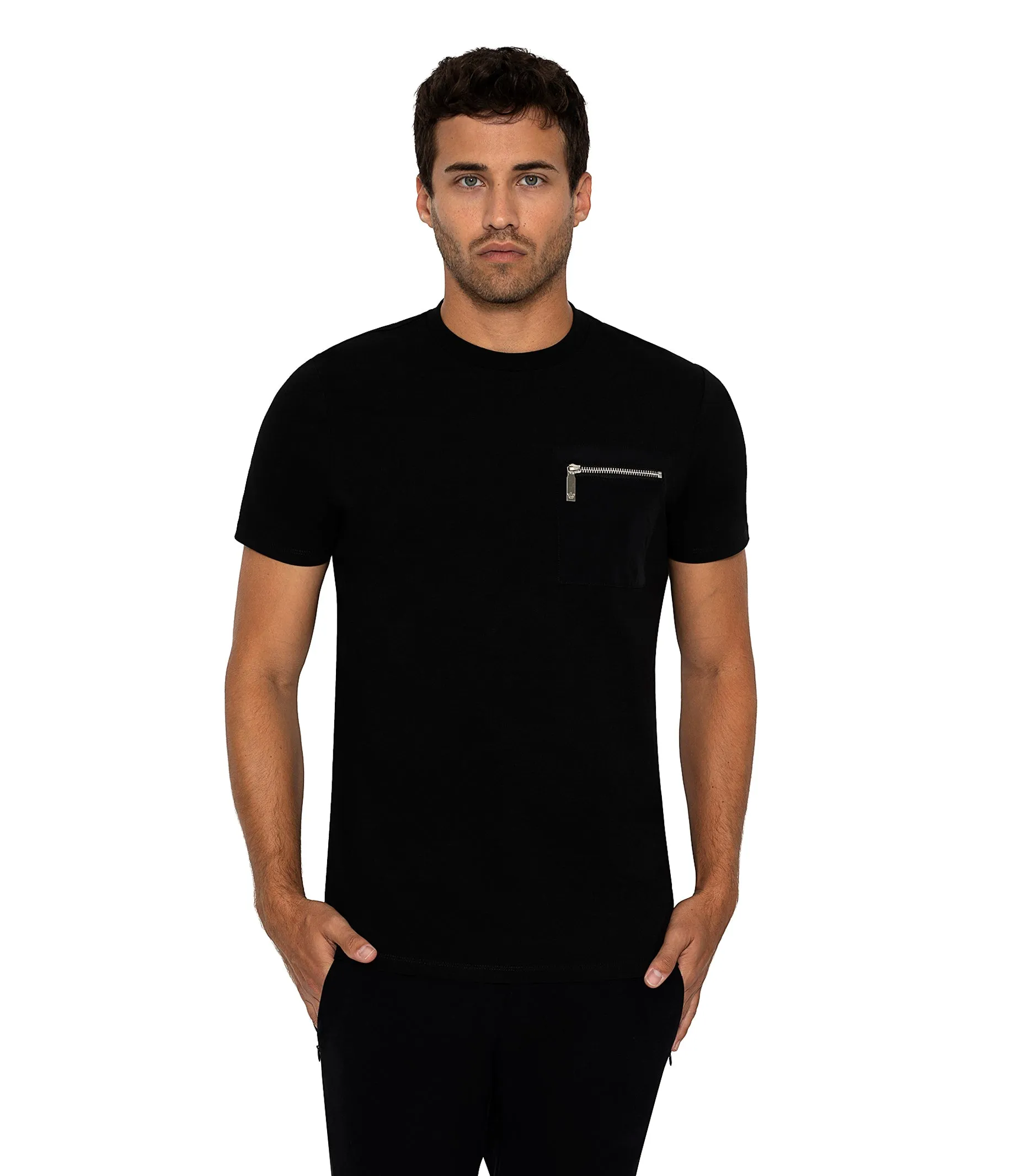 ORSO ZP BLACK T-SHIRT