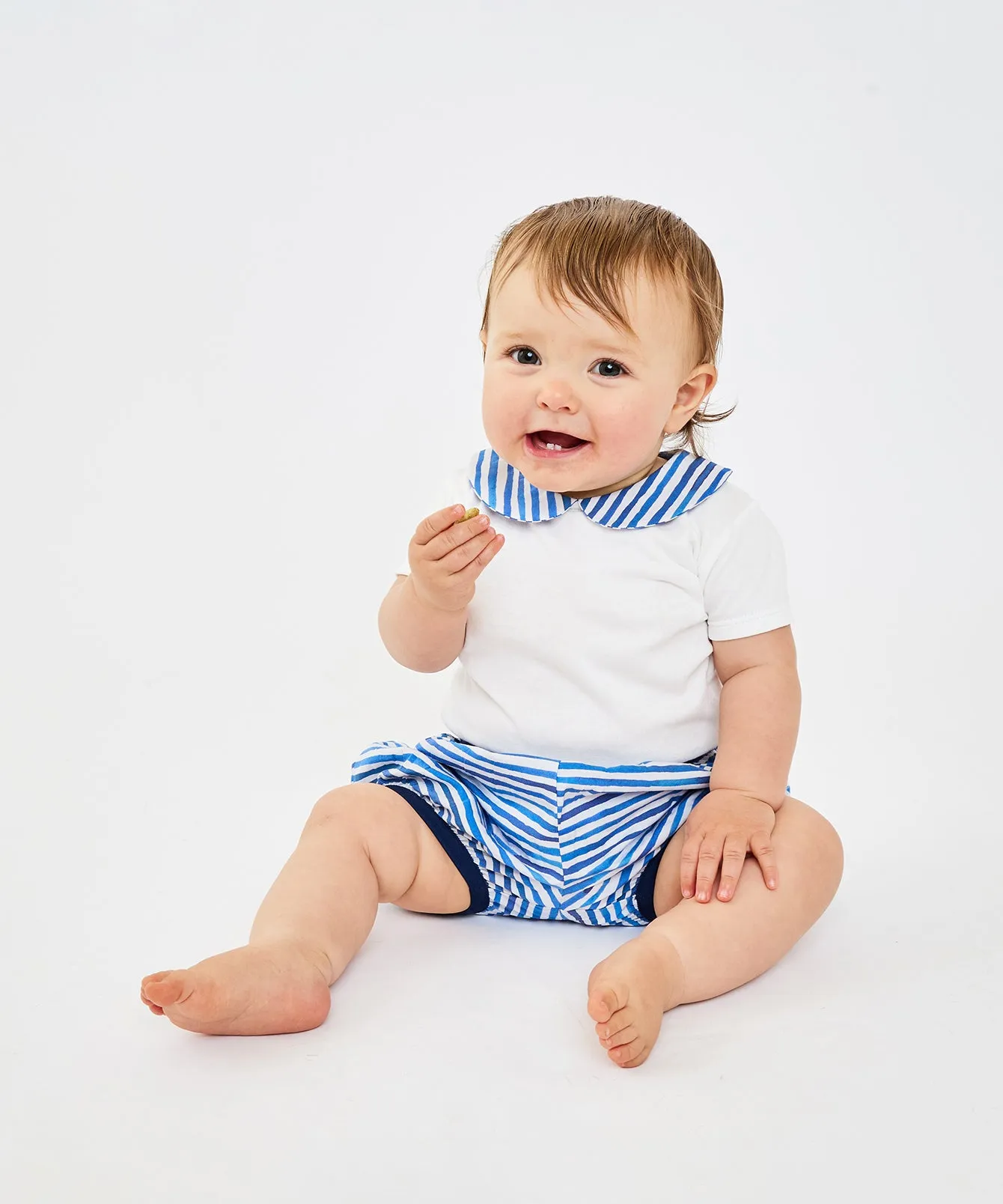 Pan One-piece, Painted Stripe