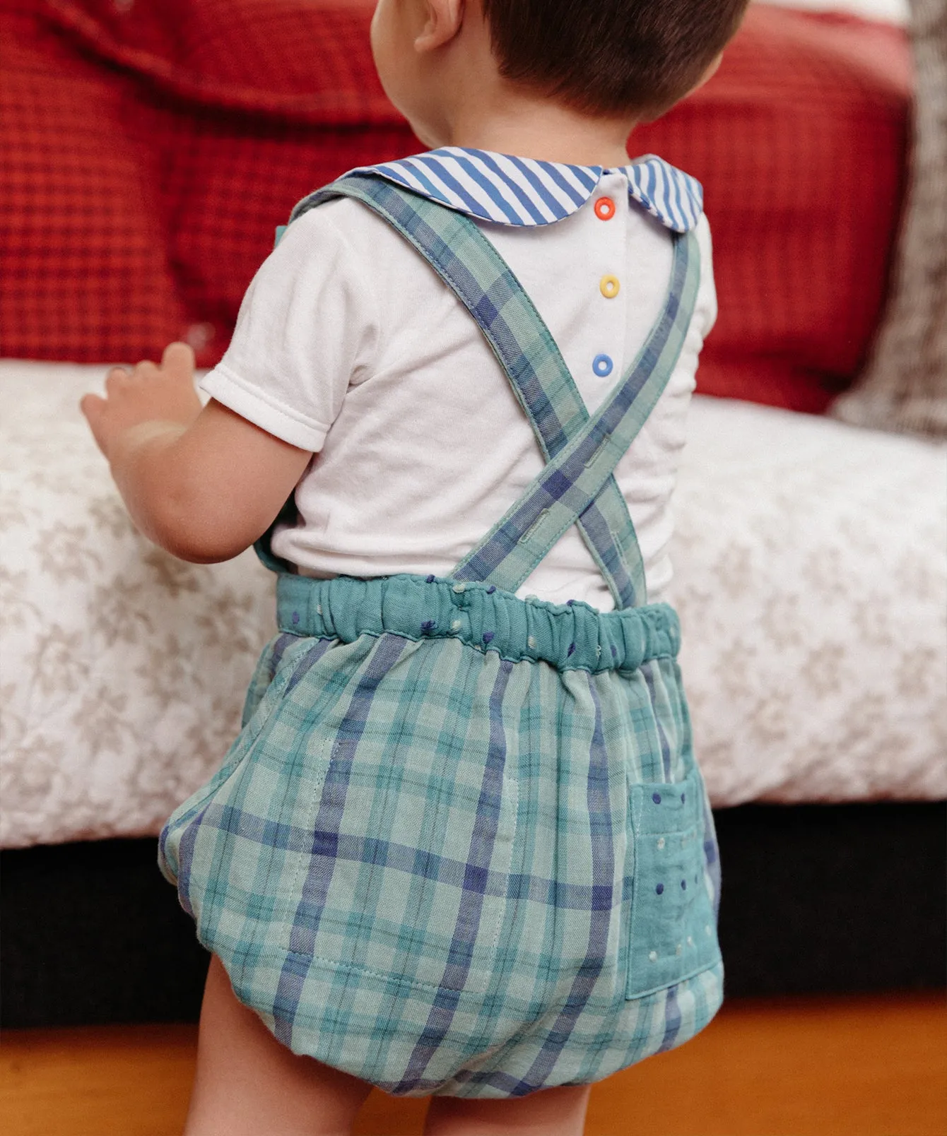 Pan One-piece, Painted Stripe