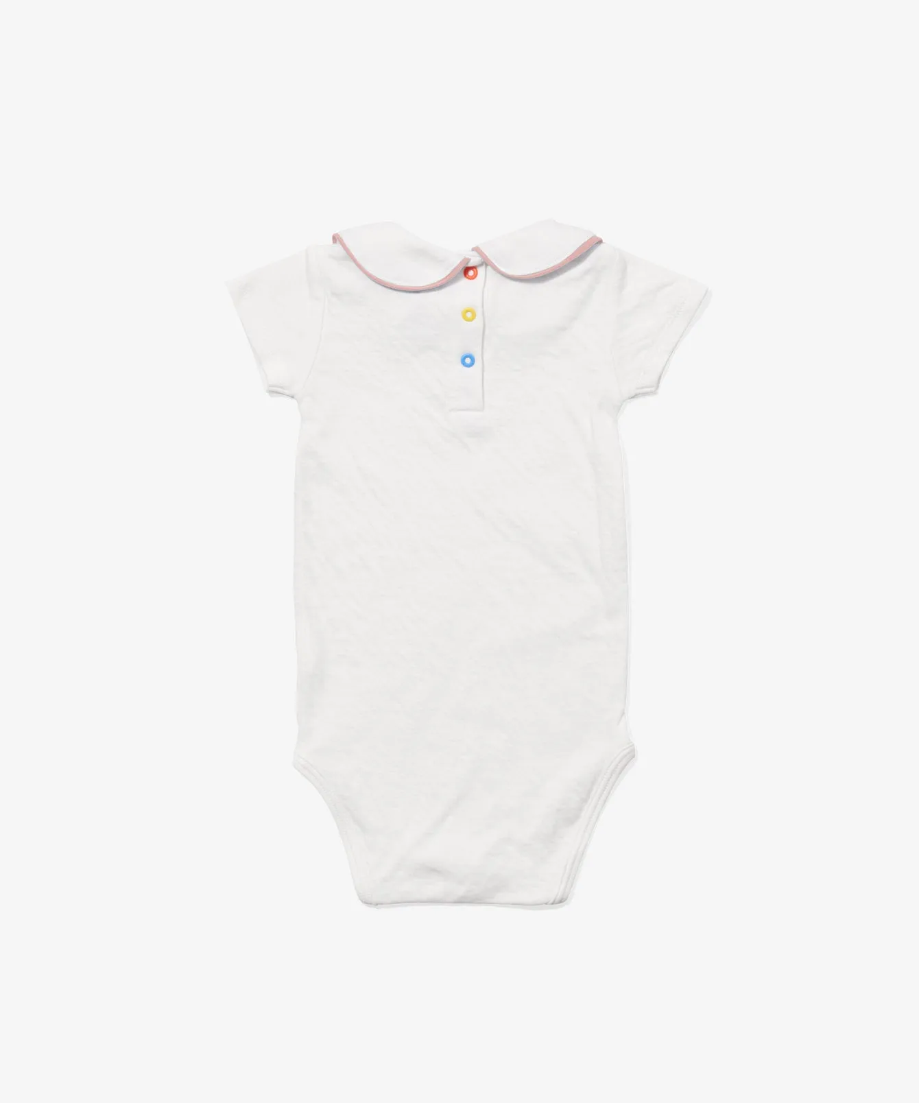 Pan One-piece, Pink Piping