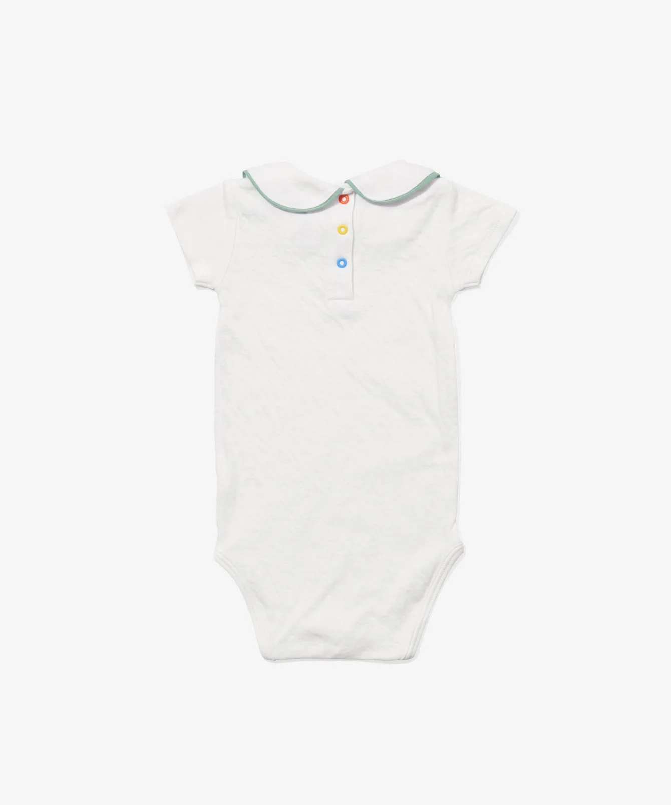 Pan One-piece, Seafoam Piping