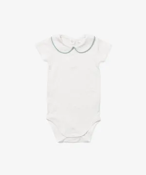 Pan One-piece, Seafoam Piping