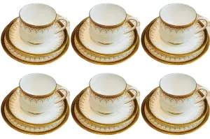 Paragon Athena White & Gold Vintage Tea Set