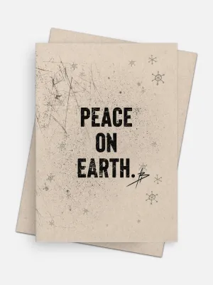 Peace On Earth Holiday Card