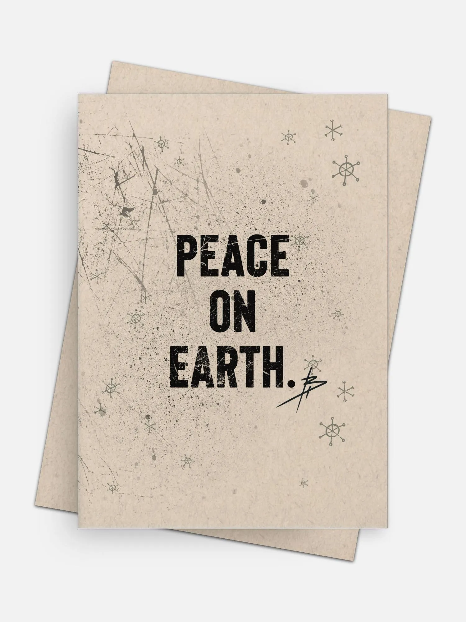 Peace On Earth Holiday Card