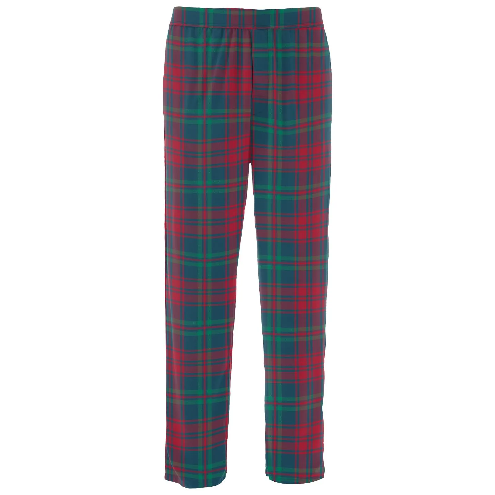 Peacock Men's Long Sleeve V-Neck Tee Kickee Pants  - Holiday