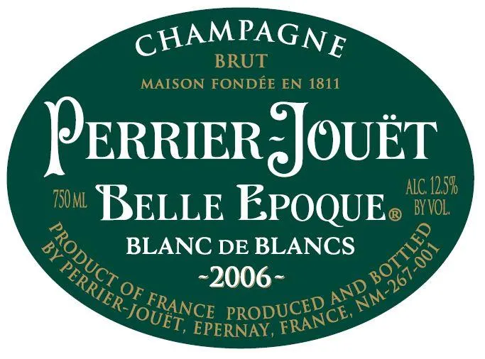Perrier-Jouët Belle Epoque Blanc de Blancs 2014 in Wooden Box