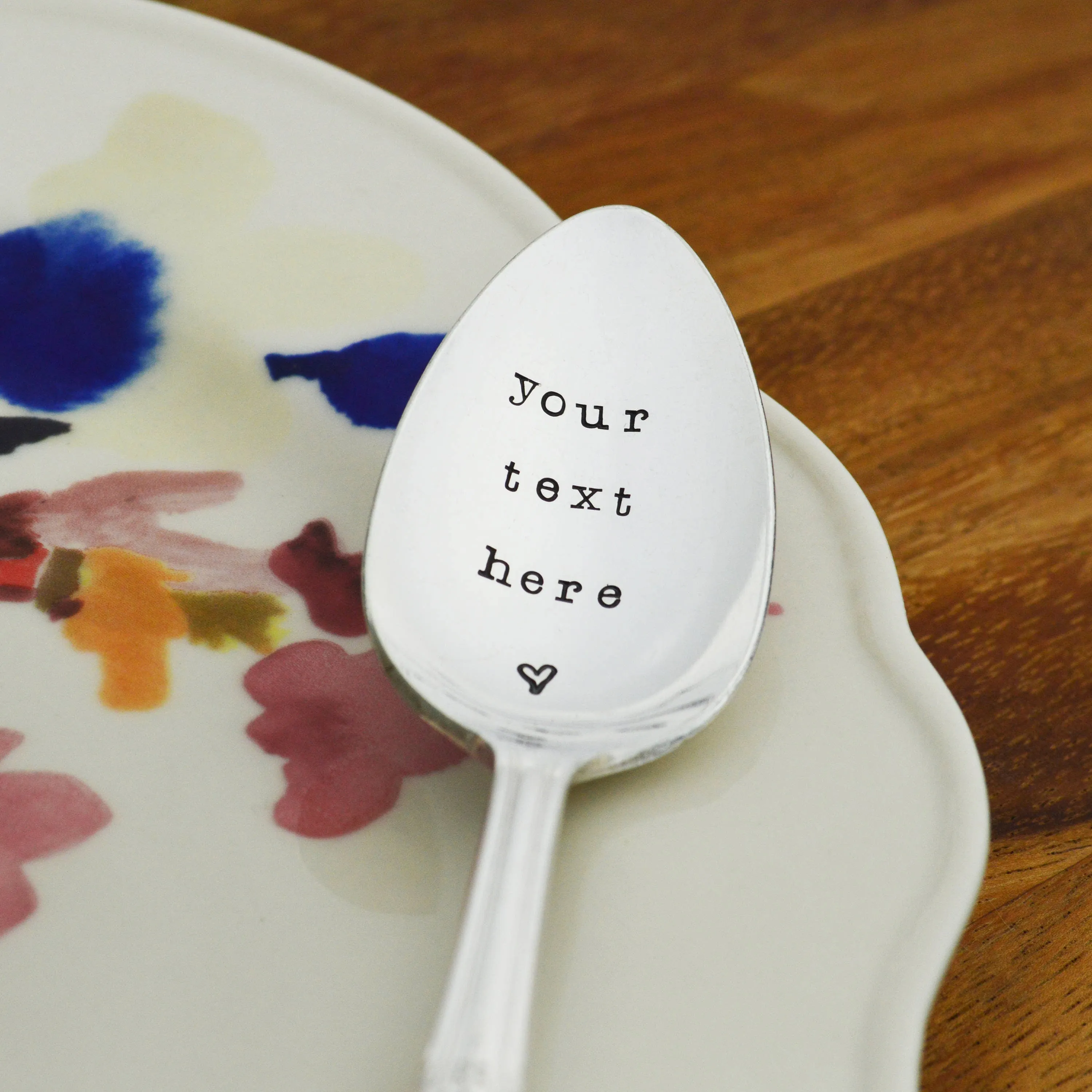 Personalized Vintage Spoon