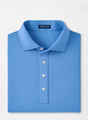 Peter Millar Mens Tailored Fit Soul Performance Mesh Polo - CASCADE