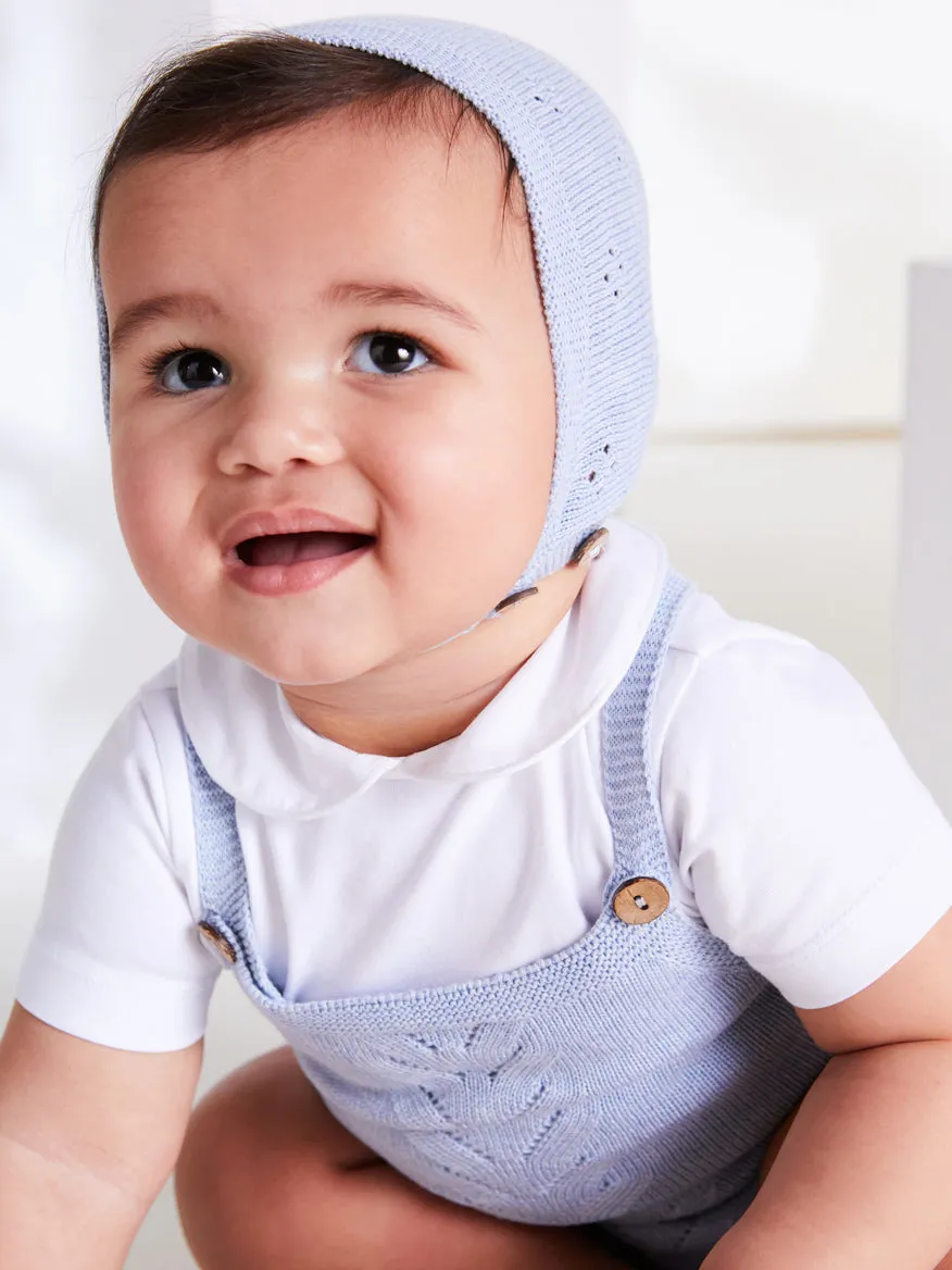 Peter Pan Collar Bodysuit in White (0mths-3yrs)