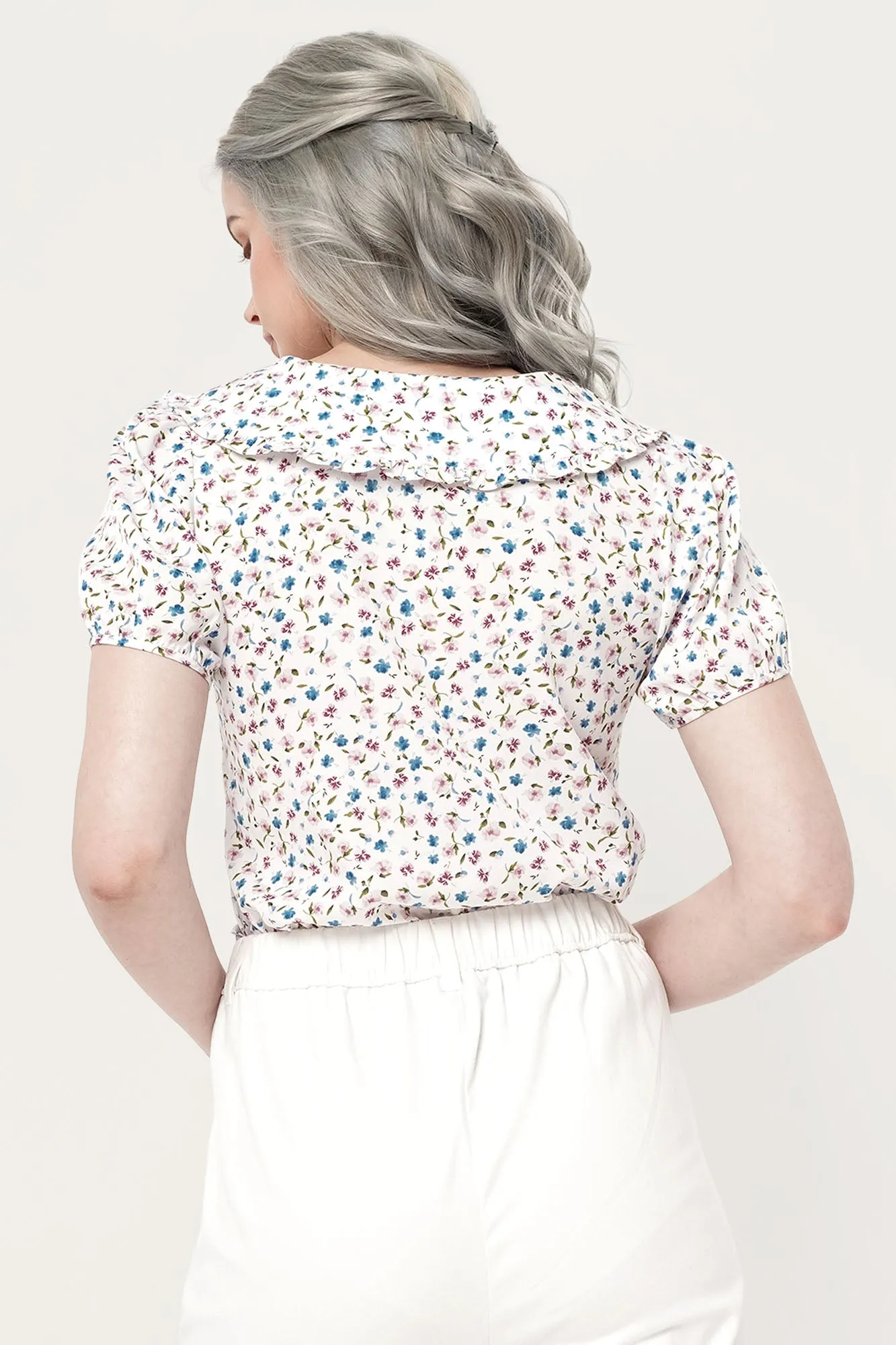 Peter Pan Frill Collar Shirt
