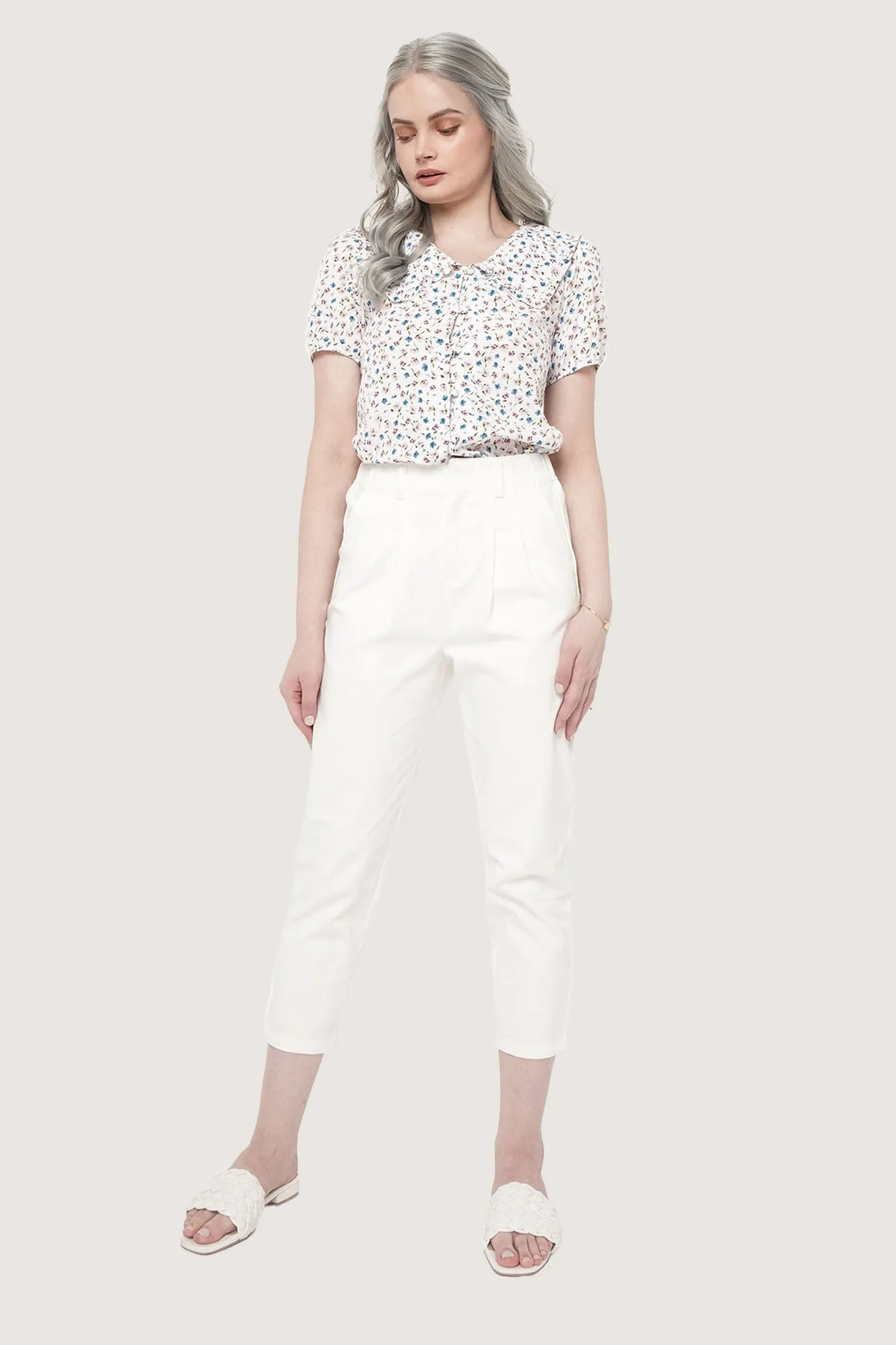 Peter Pan Frill Collar Shirt