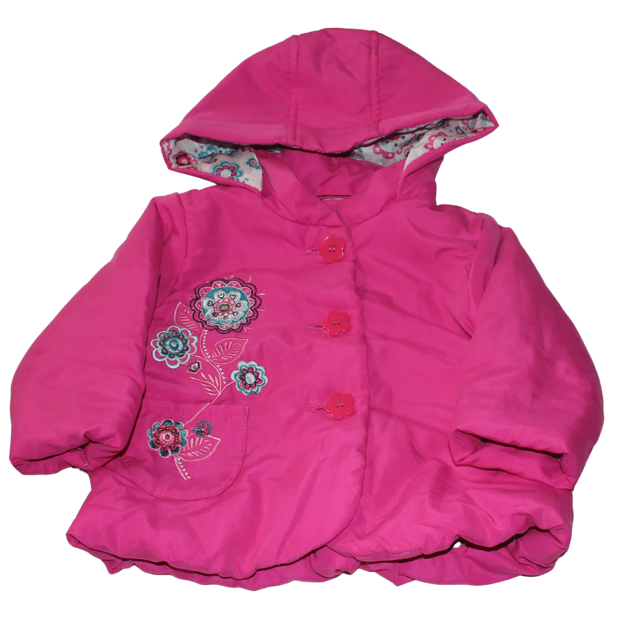 Pink Floral Spring Jacket