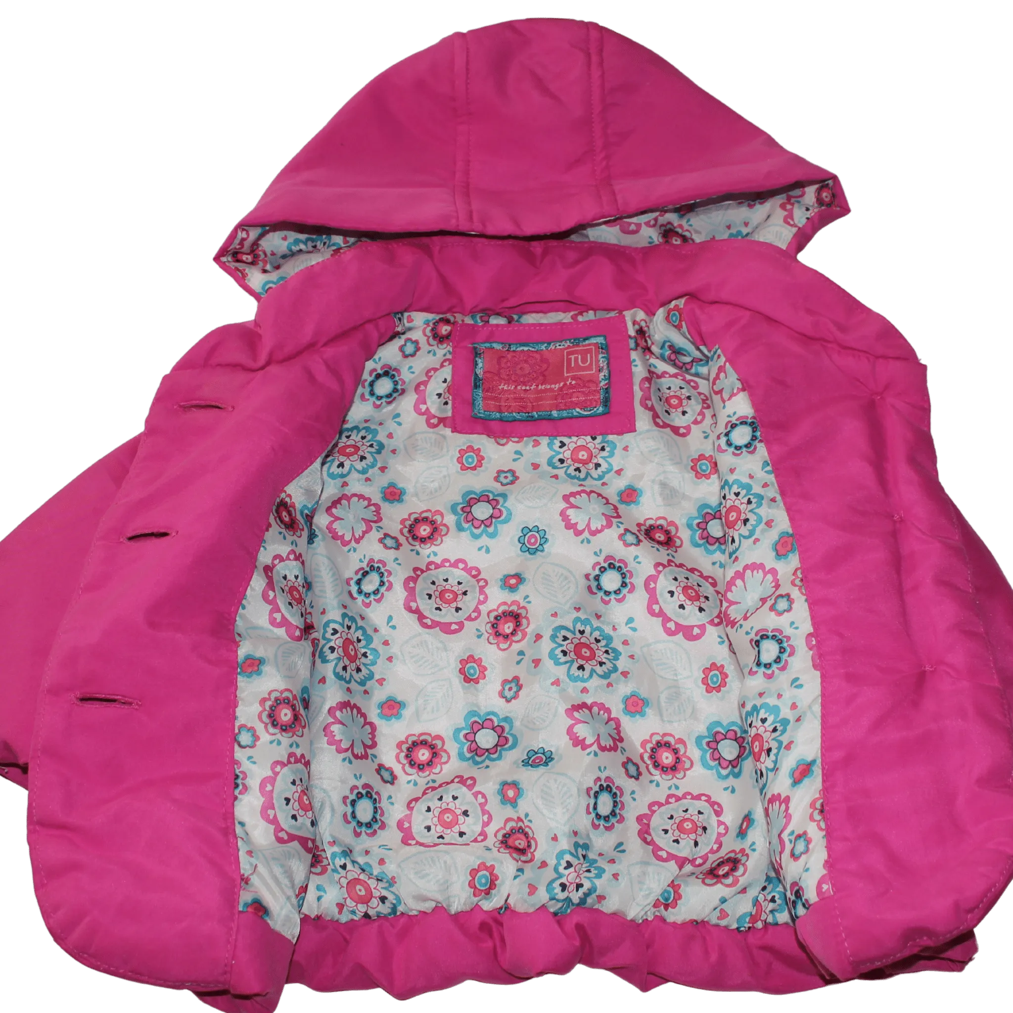 Pink Floral Spring Jacket