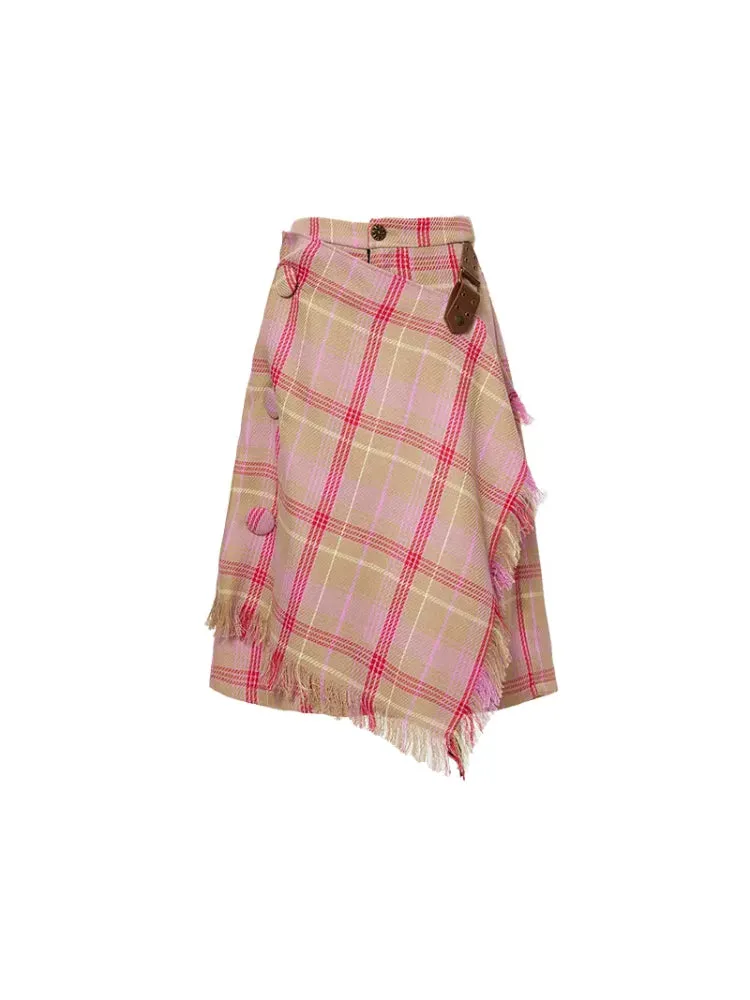 Plaid casual pants【s0000007229】