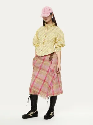 Plaid casual pants【s0000007229】