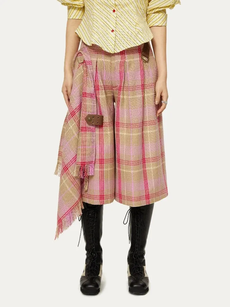 Plaid casual pants【s0000007229】