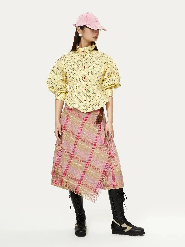 Plaid casual pants【s0000007229】