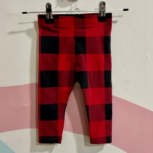 Plaid Leggings, 6-12m