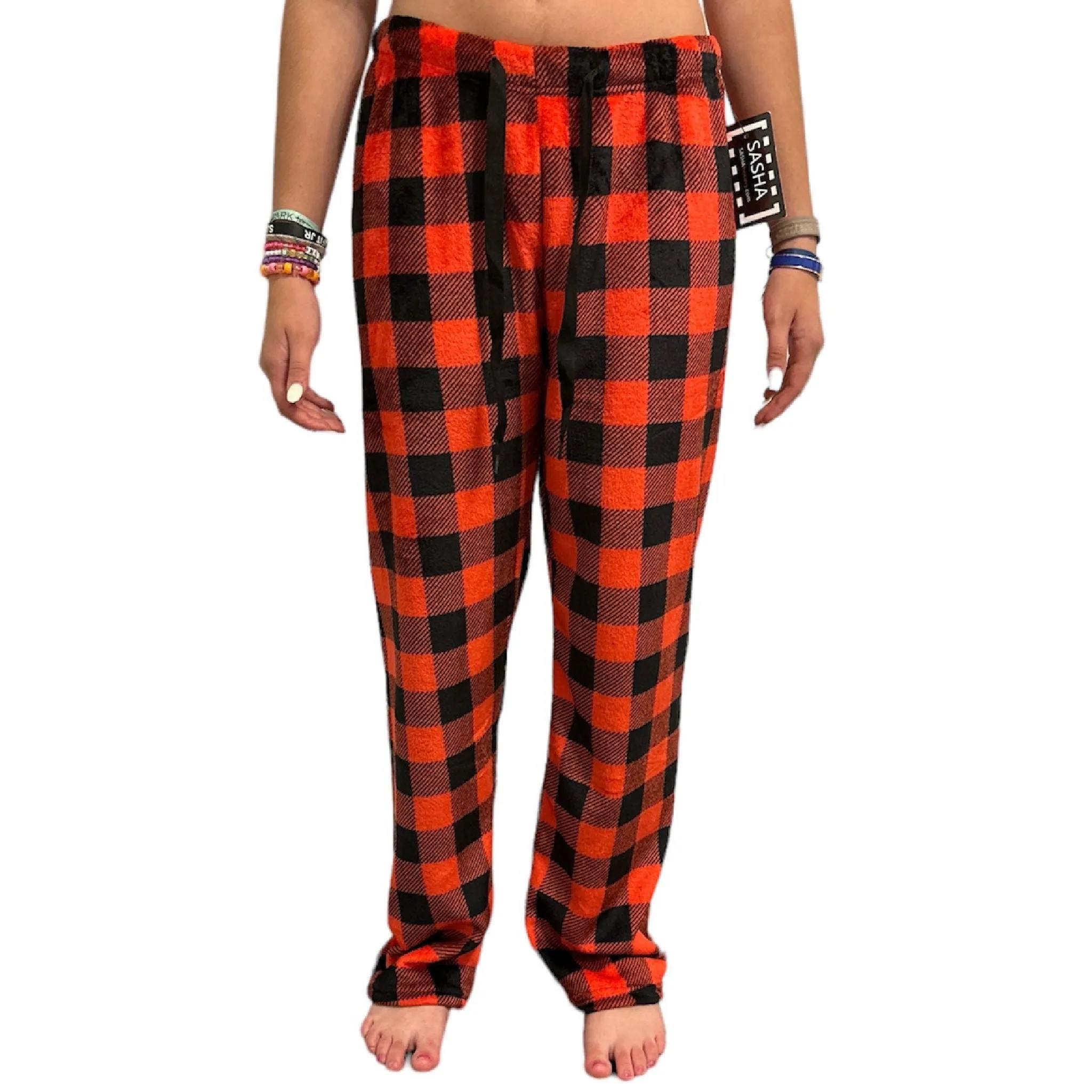 Plaid Pajama Pants Flannel PLUSHAdults Men’s/Unisex