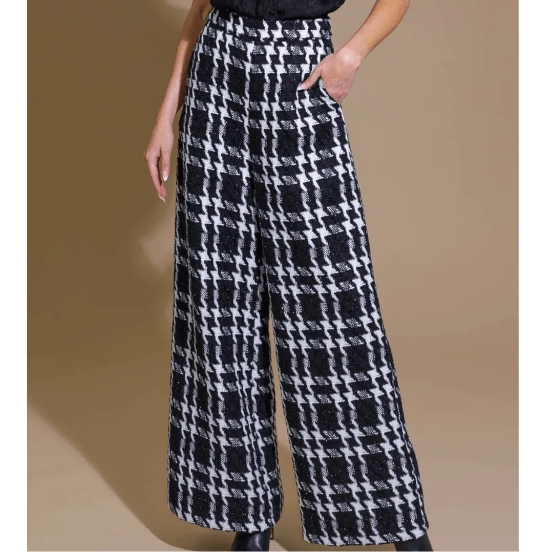 Plaid Parade Wide Leg Plaid Pants - FINAL SALE
