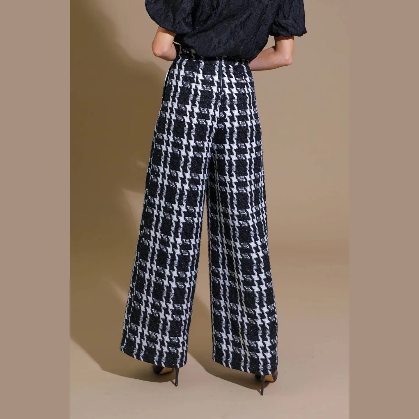 Plaid Parade Wide Leg Plaid Pants - FINAL SALE