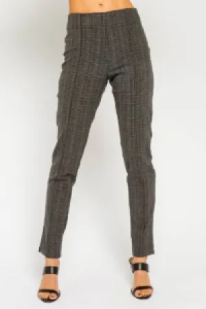 Plaid Skinny Pants