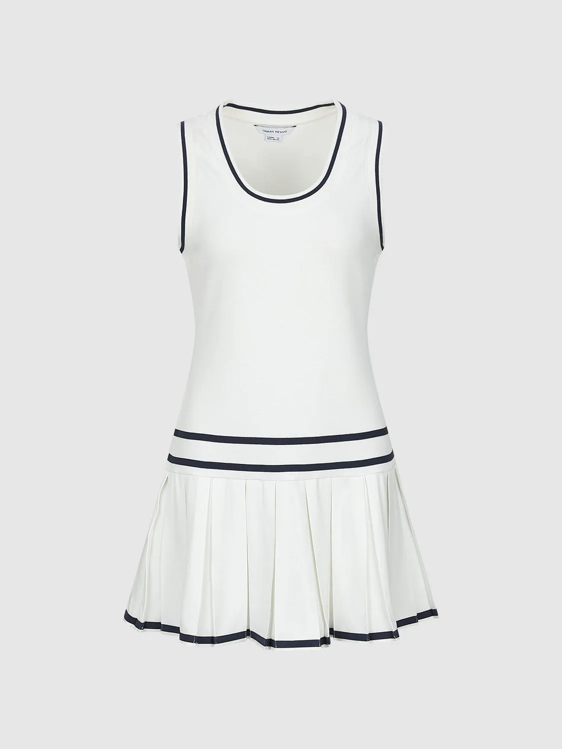 Pleated A-Line Dresses
