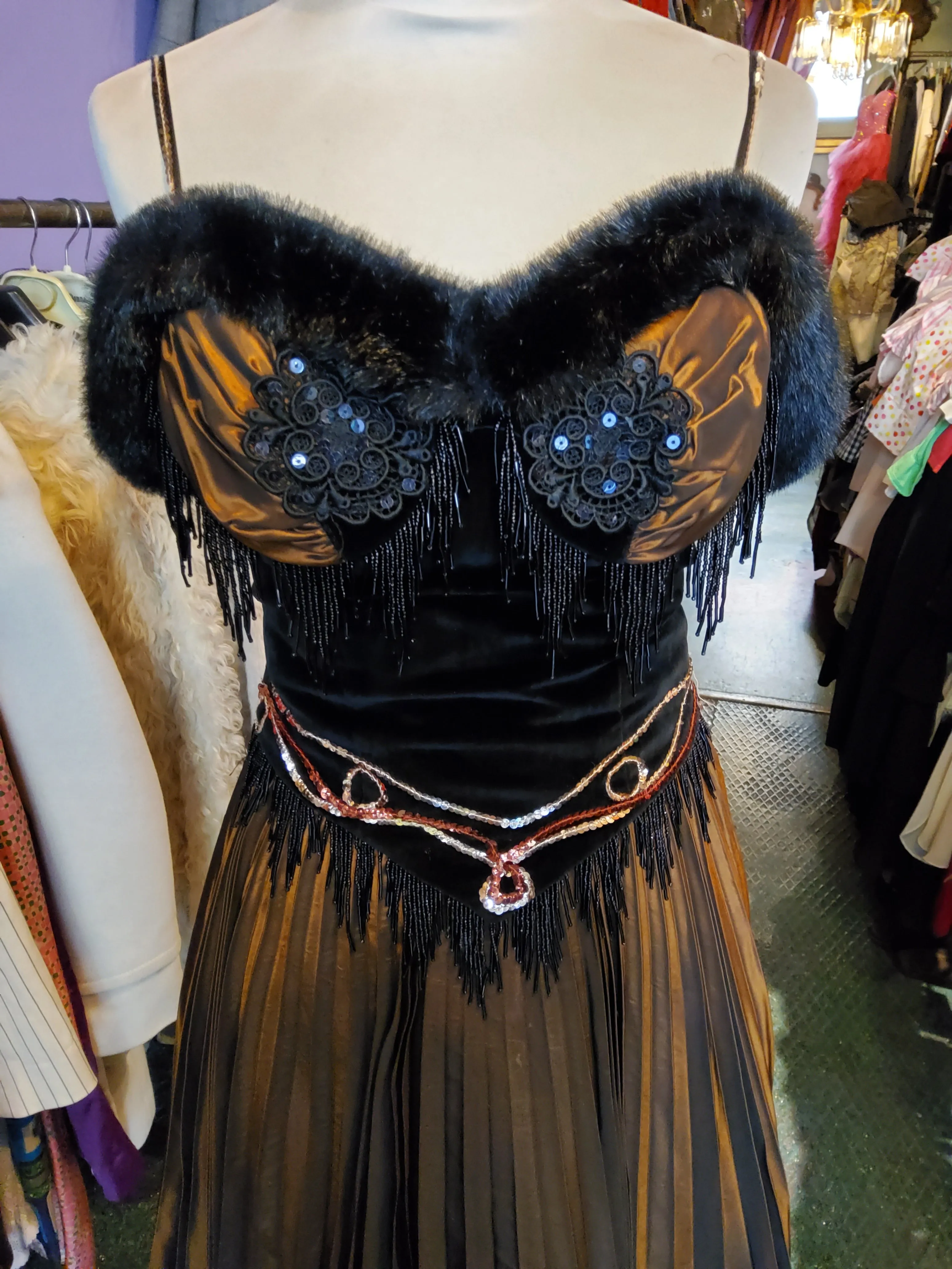Pleated dress