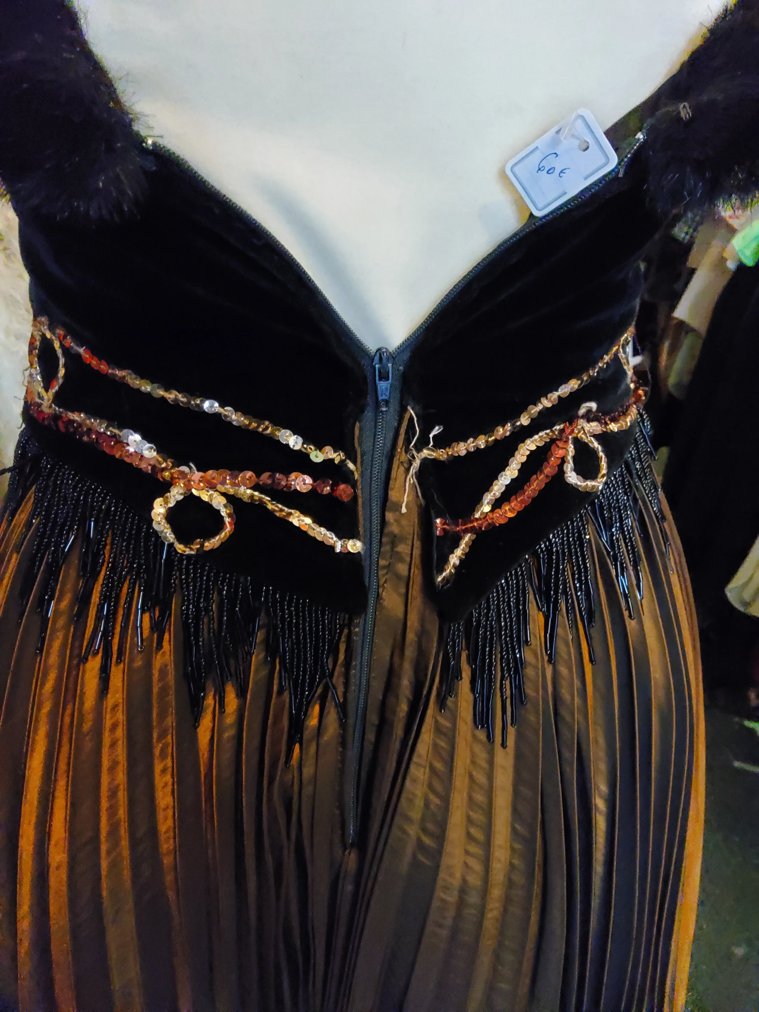 Pleated dress