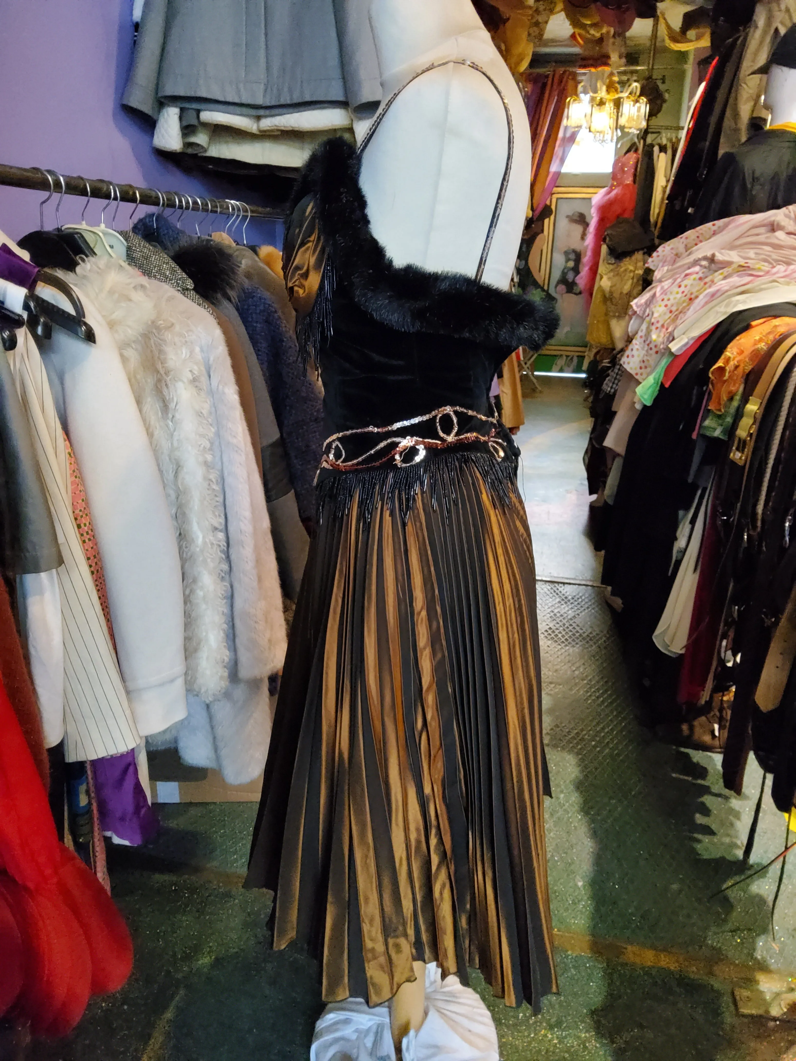 Pleated dress