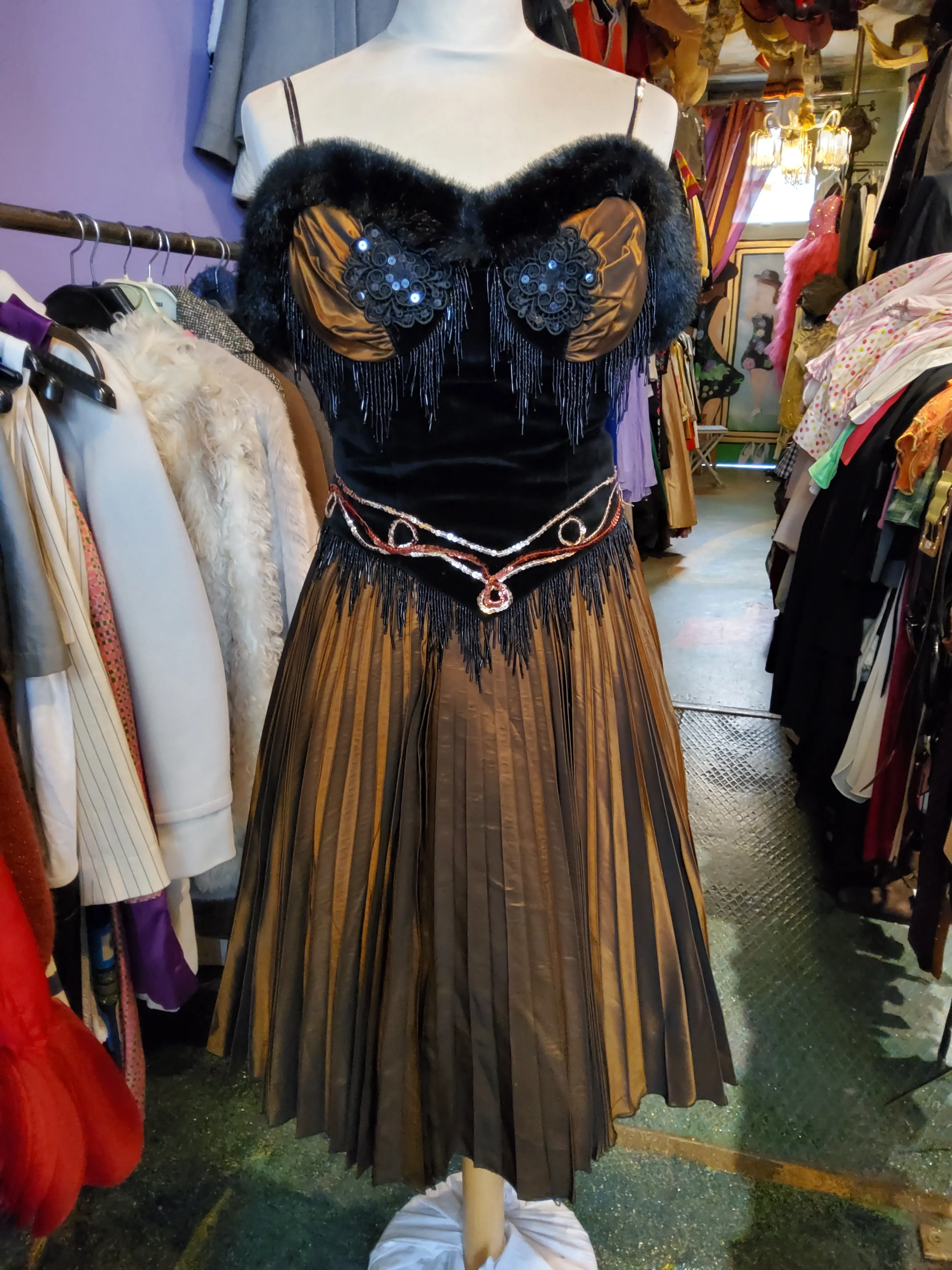 Pleated dress