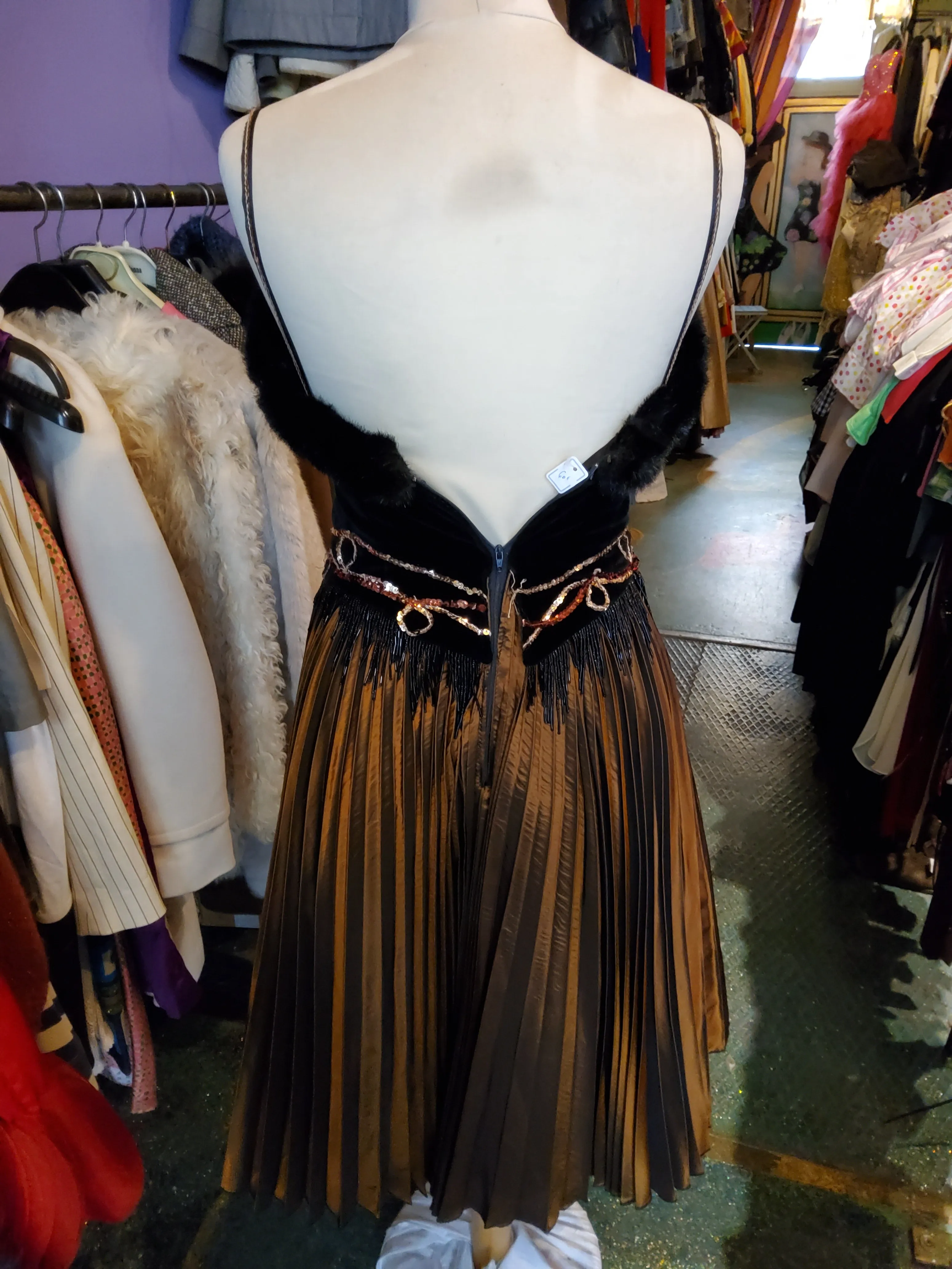 Pleated dress